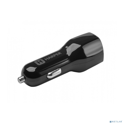 Harper Автомобильное зарядное устройство CCH-6220 black (2 USB-порт, 2.1А, DC 24/12 )