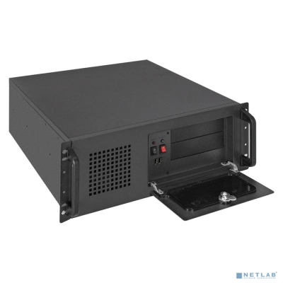 Exegate EX295481RUS Серверный корпус ExeGate Pro 4U450-17 <RM 19", высота 4U, глубина 450, без БП,2* USB>