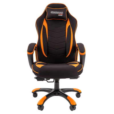 Chairman game 28 Россия ткань черный/оранжевый