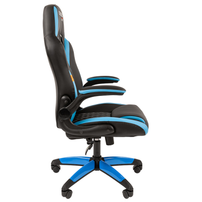 Chairman game 15 Россия экопремиум черный/голубой н.п.