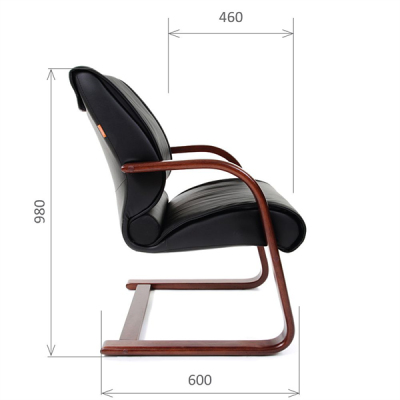 Chairman 445 WD Россия кожа черная