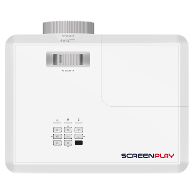 INFOCUS ScreenPlay SP126 DLP, 4000 lm, WXGA, 30 000:1, 1.54~1.72:1, HDMI 1.4, VGA in, S-Video, 3.5mm in/out, USB-A, лампа 15 000ч.(ECO mode), 3W, 27дБ, 2,9 кг, БЕЛЫЙ, замена IN116AA