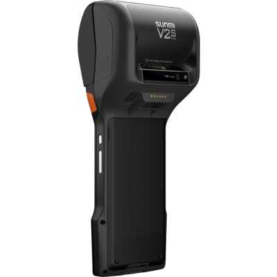 SUNMI V2s PLUS EN(MT8768, 6.22HD+,3+32G,NFC,2M+13M Camera, Scanner, EU 4G, 80 Label Printer,5V2A EU Adapter)