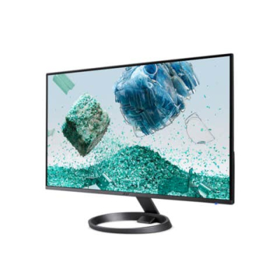 27'' ACER Vero RL272EyiivUltra Thin Darkgrey, 85% PCR, 5% OBP, 16:9, IPS, 1920x1080, 4ms, 250cd, 100Hz, 1xVGA + 2xHDMI(1.4) FreeSync, Delta E<2