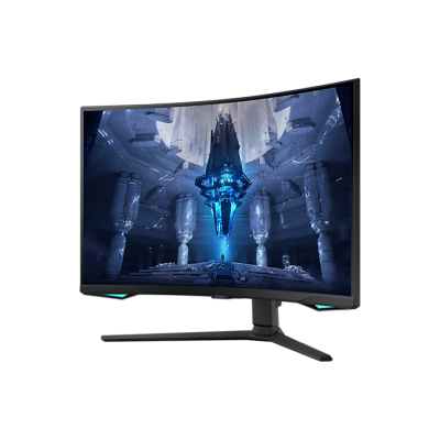 Samsung 32" Odyssey Neo G7 S32BG752NI VA curved 3840x2160 1ms 350cd MegaDCR 178/178 HDMI*2 DP USB-hub FreeSync 165Hz HDR10+ Freesync HAS Pivot Swivel VESA Black