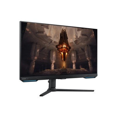 Samsung 32" Odyssey G7 S32BG700EI IPS 3840x2160 1ms 350cd MegaDCR 178/178 HDMI*2 DP USB-hub MM 144Hz HDR10+ Smart TV Tizen WiFi5 LAN Freesync G-Sync HAS Pivot Swivel VESA Black