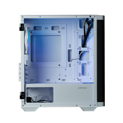 ZALMAN M4 White, MATX, WHITE, WINDOW, 1xCombo (3.5'' or 2.5''), 1x3.5", 2x2.5", 1xUSB2.0, 2xUSB3.0, FRONT 3x120mm ARGB, REAR 1x120mm ARGB