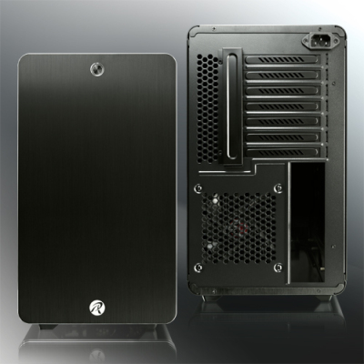 THETIS BLACK CLASSIC (Aluminum, ATX; 1.5mm Aluminum side panel; 120x120x25 O-type LED fan pre-installed at rear; 2*USB3.0; Supports 3.5 HDD *2 + 2.5 SSD *2 ; 7 PCI slots; Rubber feet)