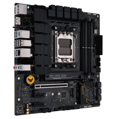 ASUS TUF GAMING B650M-E, Socket AM5, B650, 4*DDR5, 2xDP+HDMI, 4xSATA3, 2xM.2, Audio, Gb LAN, USB 3.2, USB 2.0, mATX; 90MB1FU0-M0EAY0