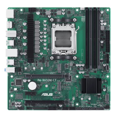 ASUS PRO B650M-CT-CSM, Socket AM5, B650, 4*DDR5, DP+HDMI, 4xSATA3, Audio, Gb LAN, USB 3.2, USB 2.0, mATX; 90MB1EC0-M0EAYC