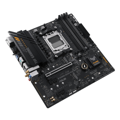 ASUS TUF GAMING A620M-PLUS WIFI, Socket AM5, A620, 4*DDR5, 2xDP+HDMI, 4xSATA3, 2xM.2, Audio, Gb LAN, USB 3.2, USB 2.0, mATX; 90MB1F80-M0EAYC