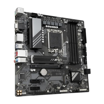 GIGABYTE B760M DS3H, LGA1700, B760, 4*DDR5, D-sub+2*DP+HDMI, 4 SATA 6 Гб/с, M2, Audio, Gb LAN, USB 3.2, USB 2.0, Type-C, mATX
