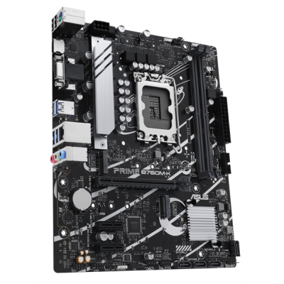 ASUS PRIME B760M-K, LGA1700, B760, 2*DDR5, HDMI+VGA, 4xSATA3 + RAID, 2xM2, Audio, Gb LAN, USB 3.2, USB 2.0, mATX; 90MB1FI0-M0EAY0