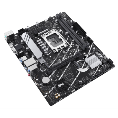 ASUS PRIME B760M-K, LGA1700, B760, 2*DDR5, HDMI+VGA, 4xSATA3 + RAID, 2xM2, Audio, Gb LAN, USB 3.2, USB 2.0, mATX; 90MB1FI0-M0EAY0