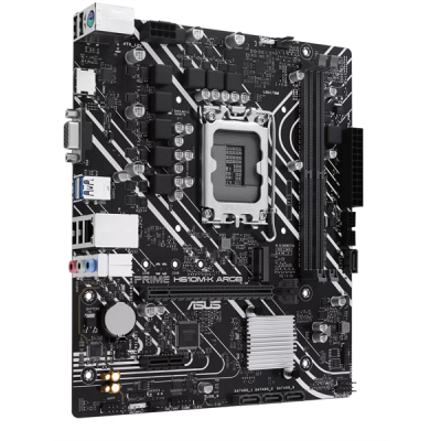 ASUS PRIME H610M-K ARGB, LGA1700, H610, 2*DDR5, VGA + HDMI, 4 SATA 6, M.2, USB 3.2, USB 2.0, mATX ; 90MB1G90-M0EAY0