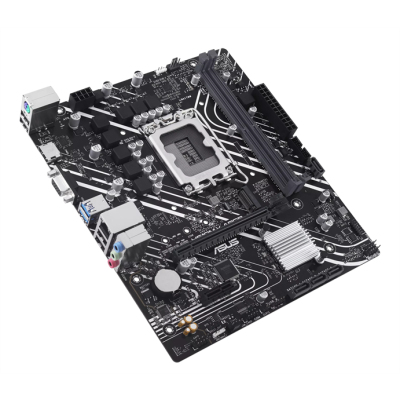 ASUS PRIME H610M-K ARGB, LGA1700, H610, 2*DDR5, VGA + HDMI, 4 SATA 6, M.2, USB 3.2, USB 2.0, mATX ; 90MB1G90-M0EAY0