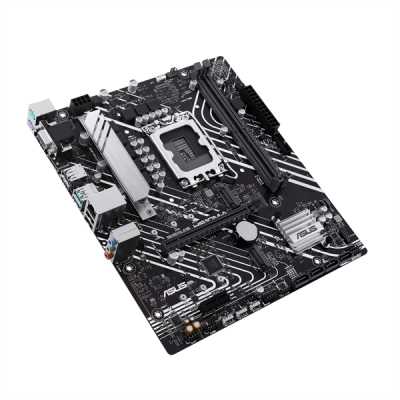 ASUS PRIME H610M-A-CSM, LGA1700, H610, 2*DDR5, VGA + DP + HDMI, 4 SATA 6, 2*M.2, USB 3.2, USB 2.0, mATX; 90MB1G20-M0EAYC