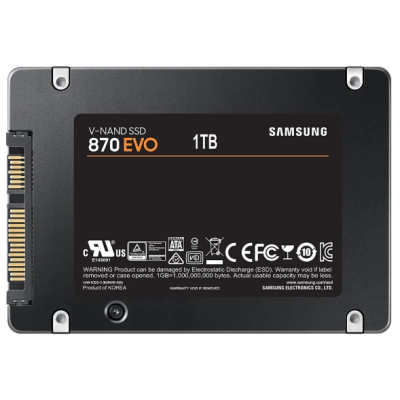 SSD 2.5" 1Tb (1000GB) Samsung SATA III 870 EVO (R560/W530MB/s) (MZ-77E1T0B/EU analog MZ-77E1T0BW, MZ-76E1T0BW) 1year