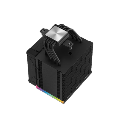 DEEPCOOL AK500 DIGITAL LGA20XX/1700/1200/115X/AM5/AM4 (9шт/кор, TDP 240W, PWM, Fan 120mm, 5 тепл. трубок, Copper Base, черный) RET