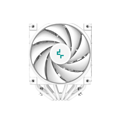 DEEPCOOL AK620 DIGITAL WH LGA20XX/1700/1200/115X/AM5/AM4 (8шт/кор, TDP 260W, PWM, DUAL Fan 120mm, 6 тепл. трубок, ARGB, белый) RET