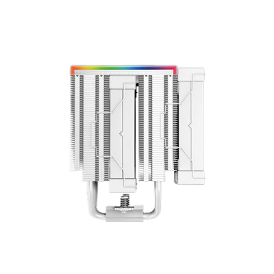 DEEPCOOL AK620 DIGITAL WH LGA20XX/1700/1200/115X/AM5/AM4 (8шт/кор, TDP 260W, PWM, DUAL Fan 120mm, 6 тепл. трубок, ARGB, белый) RET