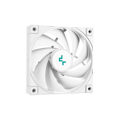 DEEPCOOL AK500 DIGITAL WH LGA20XX/1700/1200/115X/AM5/AM4 (9шт/кор, TDP 240W, PWM, Fan 120mm, 5 тепл. трубок, Copper Base, белый) RET