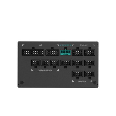 Deepcool PX1300P (ATX 3.0, 1300W, Full Cable Management, PWM 120mm fan, Active PFC, 80+ PLATINUM, Gen5 PCIe) RET