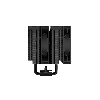 DEEPCOOL AG620 DIGITAL BK ARGB LGA1700/1200/115X/AM5/AM4 (8шт/кор, TDP 260W, PWM, DUAL Fan 120mm, 6 тепл. трубок, черный) RET