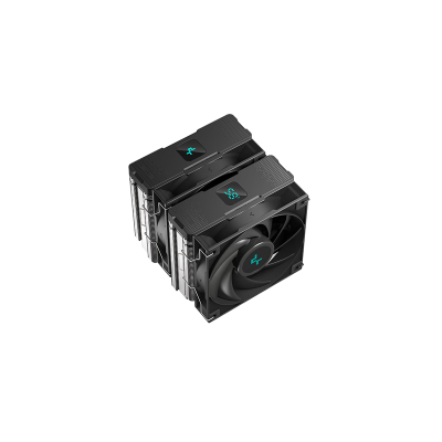 DEEPCOOL AG620 DIGITAL LGA1700/1200/115X/AM5/AM4 (8шт/кор, TDP 260W, PWM, DUAL Fan 120mm, 6 тепл. трубок, черный) RET