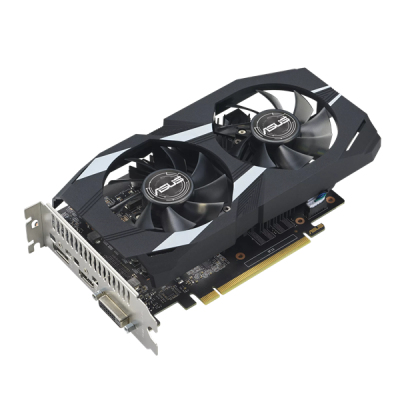 ASUS DUAL-GTX1650-O4GD6-P-EVO//GTX1650 DVI HDMI DP 4G D6; 90YV0EZD-M0NA00