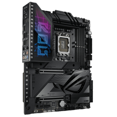 ASUS ROG MAXIMUS Z790 DARK HERO, LGA1700, Z790, 4*DDR5, HDMI, 6xSATA3 + RAID, M2, Audio, Gb LAN, USB 3.2, USB 2.0, ATX;90MB1F90-M0EAY0