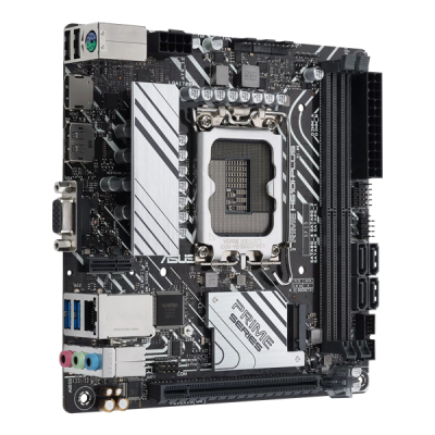 ASUS PRIME H610I-PLUS-CSM, LGA1700, B610, 2*DDR5, VGA+DP+HDMI, SATA 6.0, M.2, USB 3.2, USB 2.0, mITX; 90MB1GB0-M0EAYC