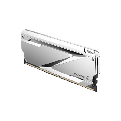 Netac Z RGB 32GB (2x16GB) DDR5-7600 (PC5-60800) C36 Silver 36-46-46-122 1.4V XMP Dual DIMM Kit