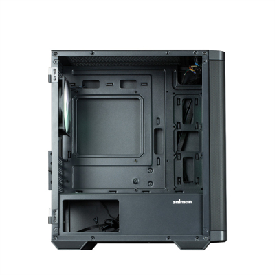 ZALMAN M4, MATX, BLACK, WINDOW, 1xCombo (3.5'' or 2.5''), 1x3.5", 2x2.5", 1xUSB2.0, 2xUSB3.0, FRONT 3x120mm ARGB, REAR 1x120mm ARGB