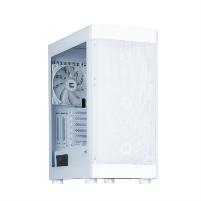 ZALMAN i4 TG, ATX, WHITE, FRONT MESH, WINDOW, 4x3.5", 2x2.5", 1xUSB2.0, 2xUSB3.0, FRONT 3x140mm FRGB, REAR 1x140mm FRGB