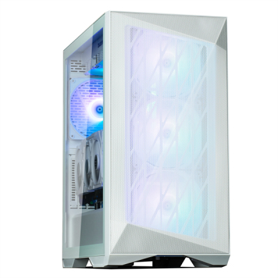 ZALMAN Z9 Iceberg MS, EATX, WHITE, WINDOW, 4x3.5", 5x2.5", 2xUSB2.0, 2xUSB3.0, 1xUSB 3.1 Gen2 Type-C, FRONT 3x140mm ARGB, REAR 1x140mm ARGB
