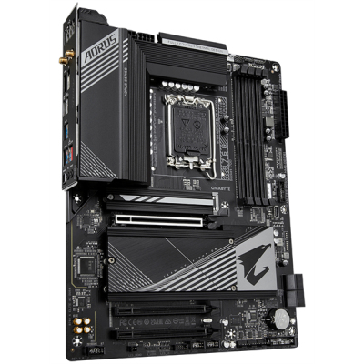 GIGABYTE B760 AORUS ELITE AX DDR4, LGA1700, B760, 4*DDR4, DP+HDMI, 4 SATA 6 Гб/с, M2, Audio, Gb LAN, USB 3.2, USB 2.0, Type-C, ATX