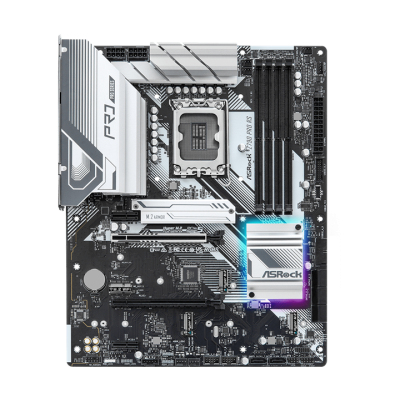 ASROCK Z790 PRO RS, LGA1700, Z790, 4*DDR5, HDMI+DP, 8xSATA3 6.0, M.2 Socket, 6xUSB 3.2,8xUSB2.0, Type-C, ATX; 90-MXBK40-A0UAYZ