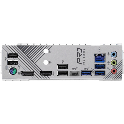 ASROCK Z790 PRO RS, LGA1700, Z790, 4*DDR5, HDMI+DP, 8xSATA3 6.0, M.2 Socket, 6xUSB 3.2,8xUSB2.0, Type-C, ATX; 90-MXBK40-A0UAYZ