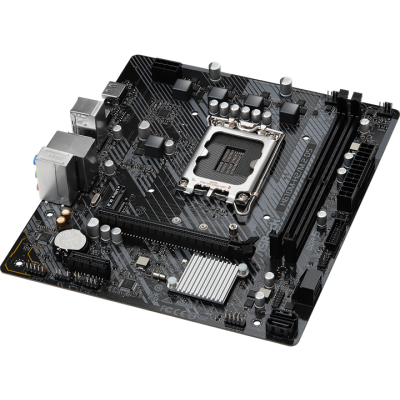 ASROCK H610M-H2/M.2 D5, LGA1700, H610, 2*DDR5, HDMI+DP, 4xSATA3 6.0 (RAID), M.2 Socket, USB 3.2, USB2.0, mATX