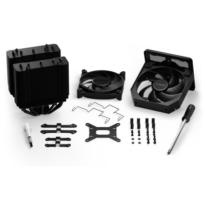 be quiet! Dark Rock Pro 5 / 270W TDP, 7 HP, 1x120mm + 1x135mm fans / BK036