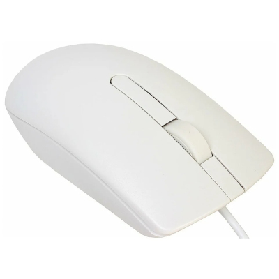 Dell Mouse MS116 Wired; USB; optical; 1000 dpi; 3 butt; White
