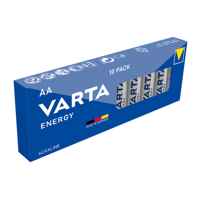 Батарейка Varta ENERGY LR6 AA BOX10 Alkaline 1.5V (4106) (10/400) (10 шт.)
