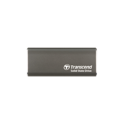 Твердотельный накопитель/ Transcend External SSD ESD265C, 500GB, Type-C, USB 3.2 Gen2, R/W 1050/950MB/s, 81x33x7mm, два кабеля в комплекте (5 лет)