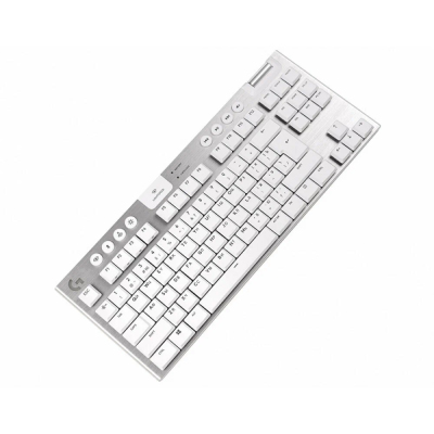 Клавиатура/ Logitech Gaming Keyboard G915 TKL LIGHTSPEED Wireless Mechanical - WHITE - RUS - TACTILE
