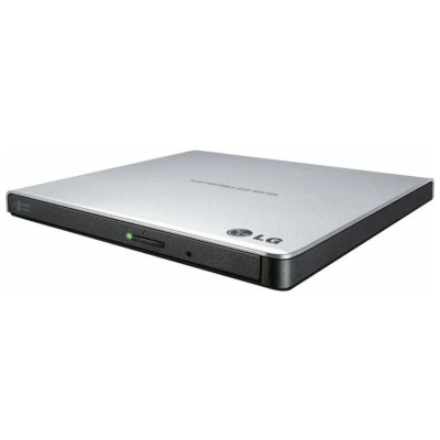 Оптический привод/ LG DVD-RW ext. Silver Slim Ret