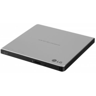 Оптический привод/ LG DVD-RW ext. Silver Slim Ret