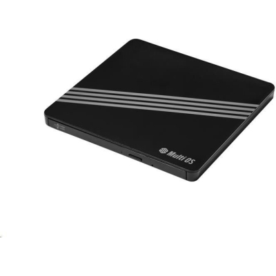 Оптический привод/ H.L Data Storage Multi OS Portable DVD-Writer Interface SATA, DVD±RW, CD read speed 24 x, CD write speed 24 x, Black