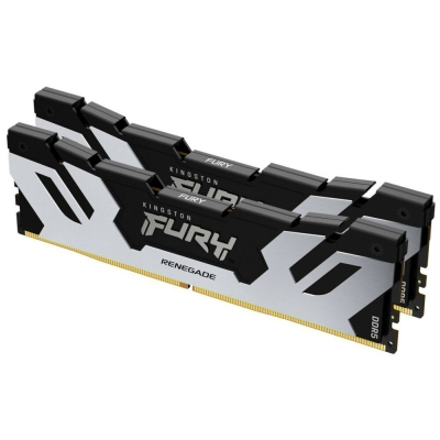 Память оперативная/ Kingston 32GB 6000MT/s DDR5 CL32 DIMM (Kit of 2) FURY Renegade Silver XMP