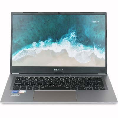 Ноутбук/ Nerpa Caspica I752-14 14"(1920x1080 (матовый) IPS)/Intel Core i7 1255U(1.7Ghz)/16384Mb/512SSDGb/noDVD/Int:Intel Iris Xe Graphics/BT/WiFi/49WHr/war 1y/1.35kg/Titanium Gray/Titanium Black (D)/Win11Pro